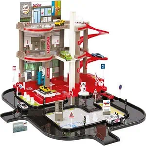 Garage Voiture Jouet Parking Ville