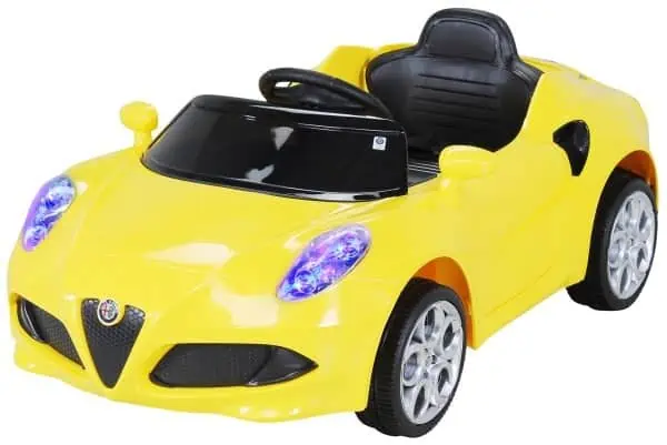 Voiture Electrique Enfant Jaune 2 Ans