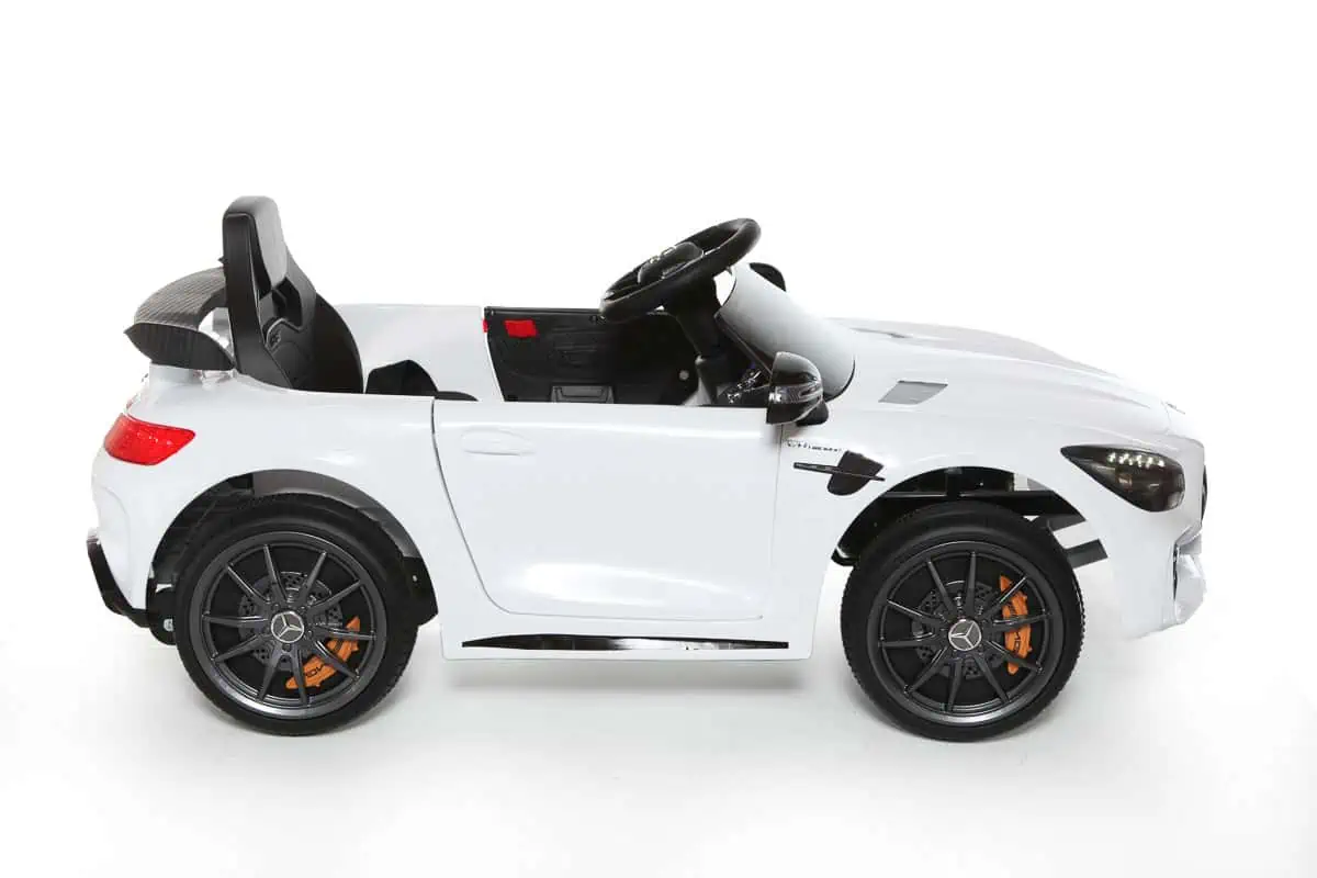 Voiture Electrique Enfant Mercedes Amg Gtr Blanche – Image 2
