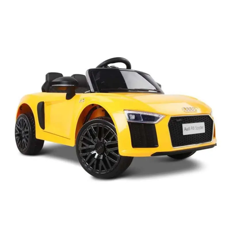 Voiture Electrique Enfant Audi R8 Jaune