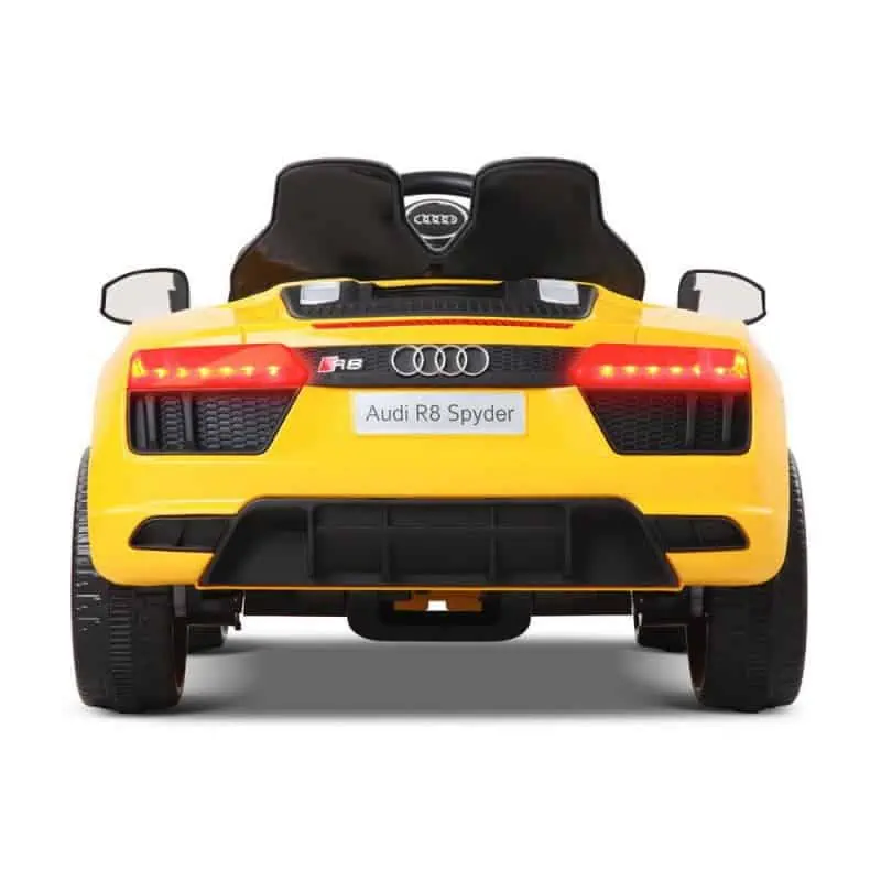 Voiture Electrique Enfant Audi R8 Jaune – Image 2