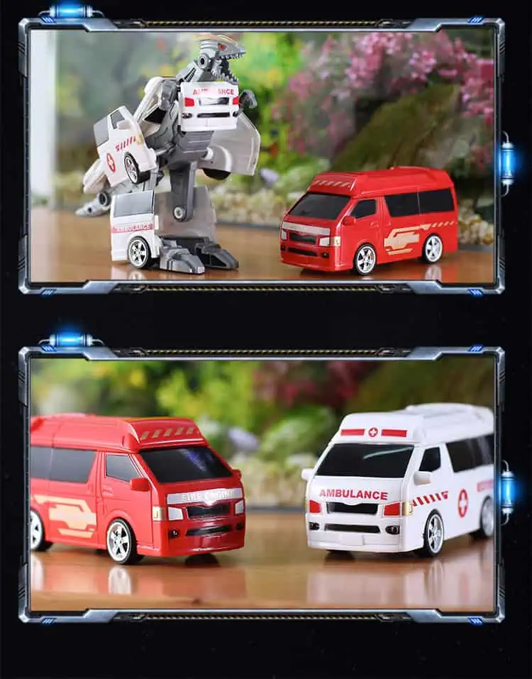 Camion Jouet Transformable Dinosaure – Image 3