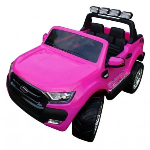 Voiture Electrique Enfant 4X4 2 Places Rose – Image 2