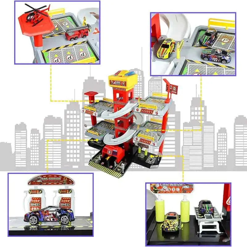 Garage Voiture Jouet Parking Premier Age – Image 2