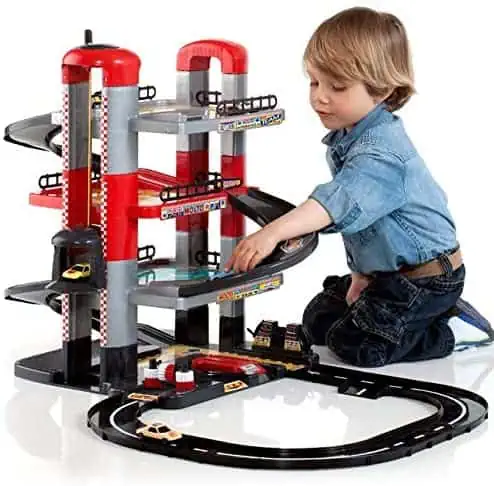 Garage Voiture Jouet Avec Ascenseur