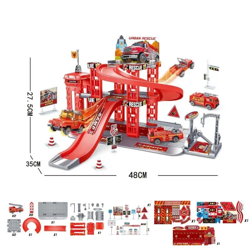 Garage Voiture Jouet Parking Enfant â Image 2