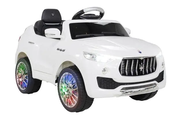 Voiture Electrique Enfant 6V Blanc