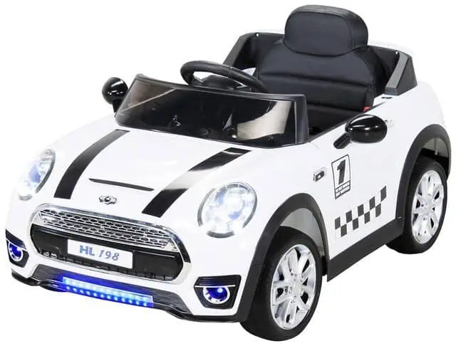 Voiture Electrique Enfant 4 Ans Blanc