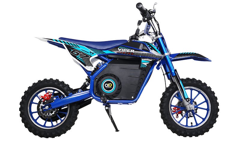 Moto Electrique Enfant Viper Bleu 1000W – Image 2