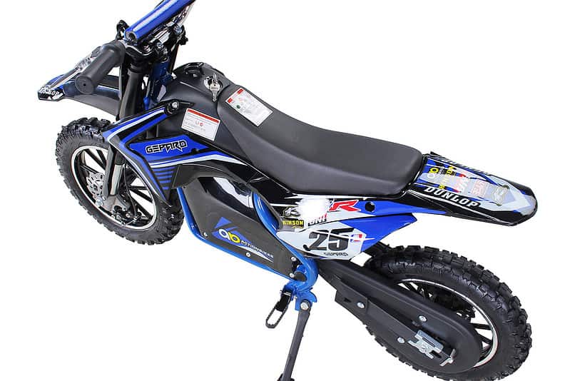 Moto Electrique Enfant "Mini Moto Cross Bleu 500W" – Image 2