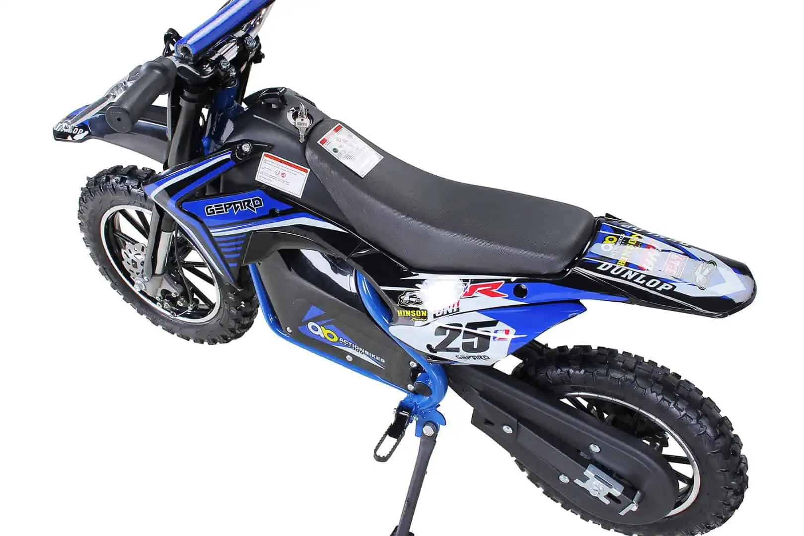 Moto Electrique Enfant "Mini Moto Cross Bleu 500W" – Image 2