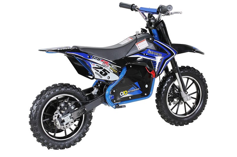 Moto Electrique Enfant "Mini Moto Cross Bleu 500W" – Image 3