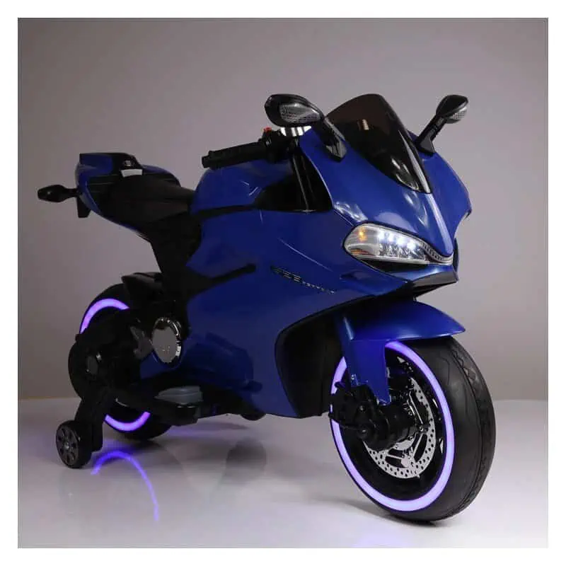 Moto Electrique Enfant Ducati Bleu