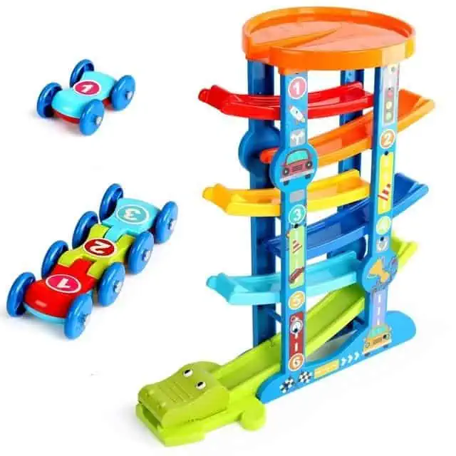 Garage Voiture Jouet Parking Pour Les Petits