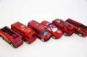 Voiture Jouet Petite Métal Pompier