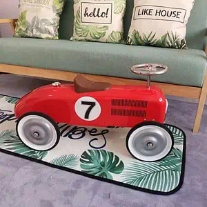 Porteur Bébé Voiture Metal Rouge