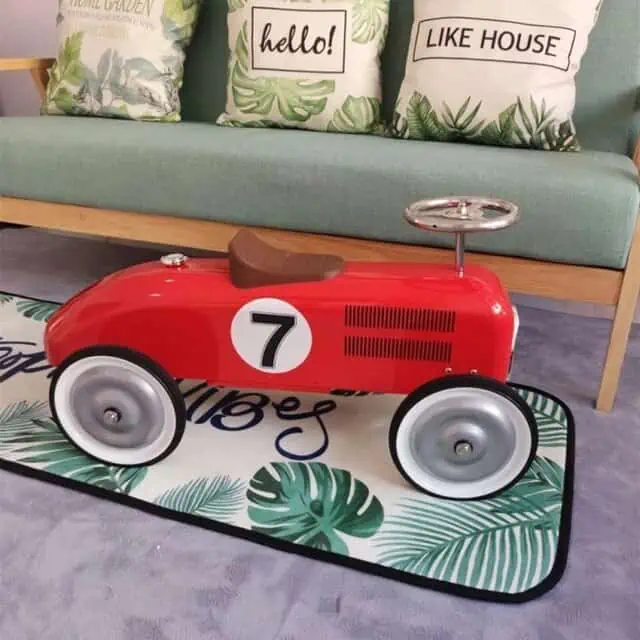 Porteur Bébé Voiture Metal Rouge