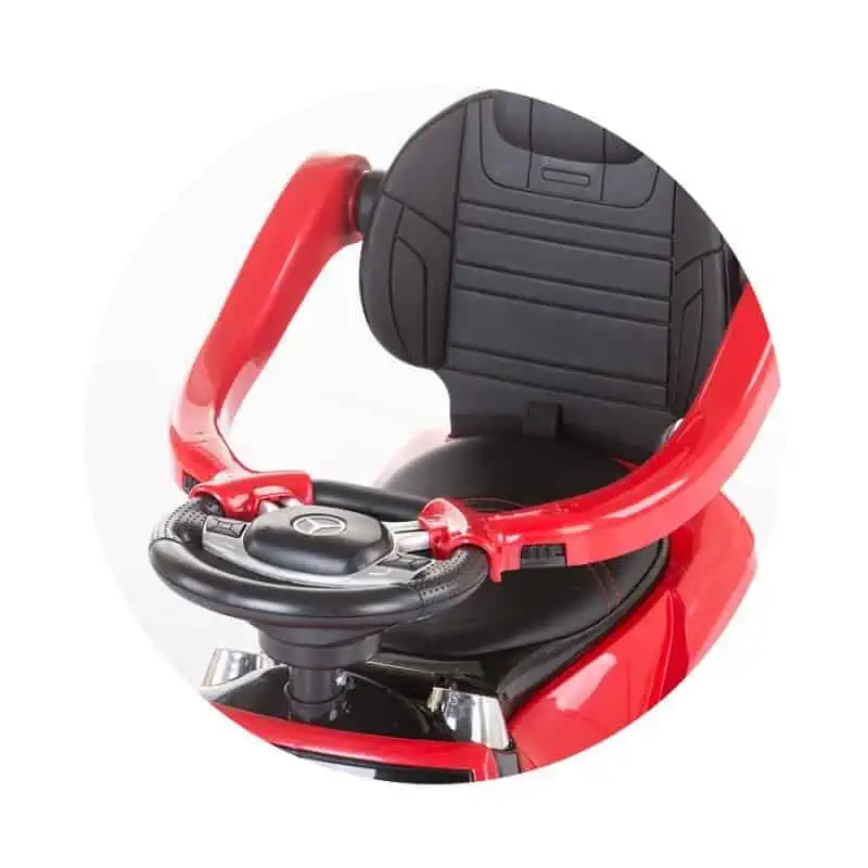 Porteur Bébé Voiture Rouge – Image 5