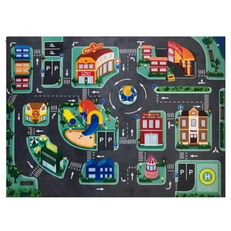 Tapis Circuit Voiture Enfant Design