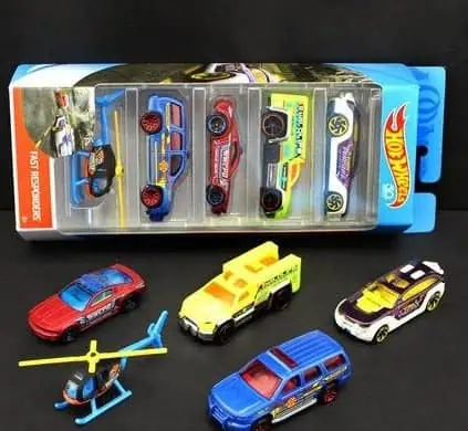 Voiture Jouet Mini & Hélicoptère