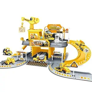 Garage Voiture Jouet Parking Rangement