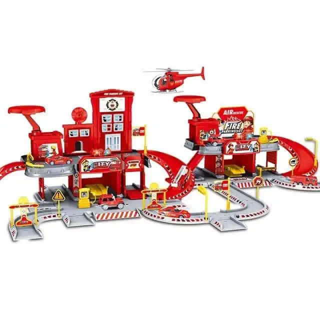 Garage Voiture Jouet Parking Grand Taille