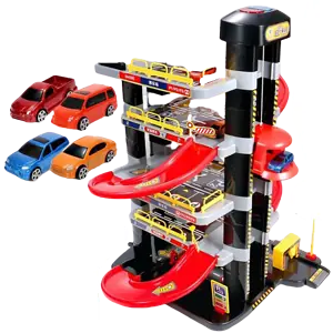Garage Voiture Jouet Parking Style Japonais
