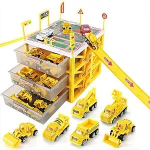 Garage Voiture Jouet Parking 3 Ans