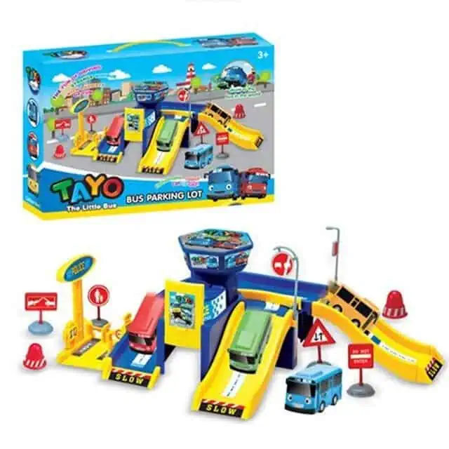 Garage Voiture Jouet Parking Garçon