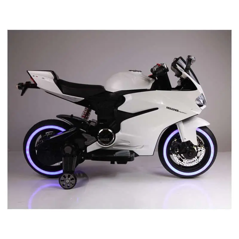 Moto Electrique Enfant Ducati Blanc â Image 2