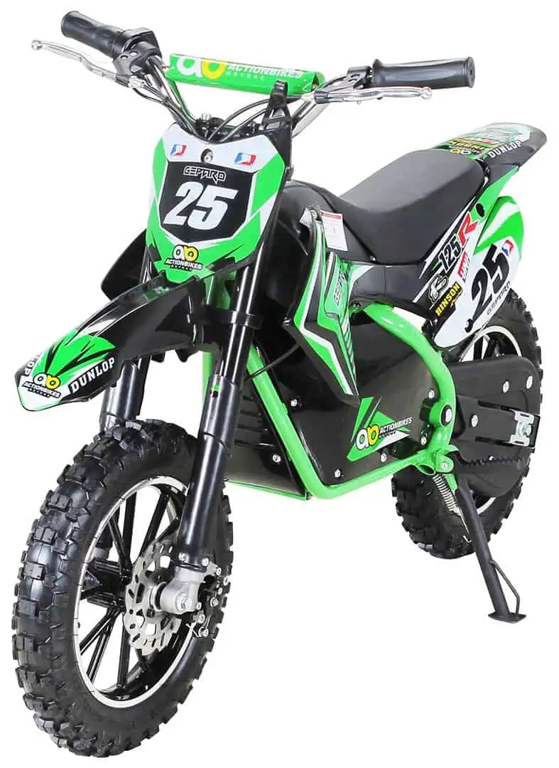Moto Electrique Enfant "Mini Moto Cross Vert 500W"