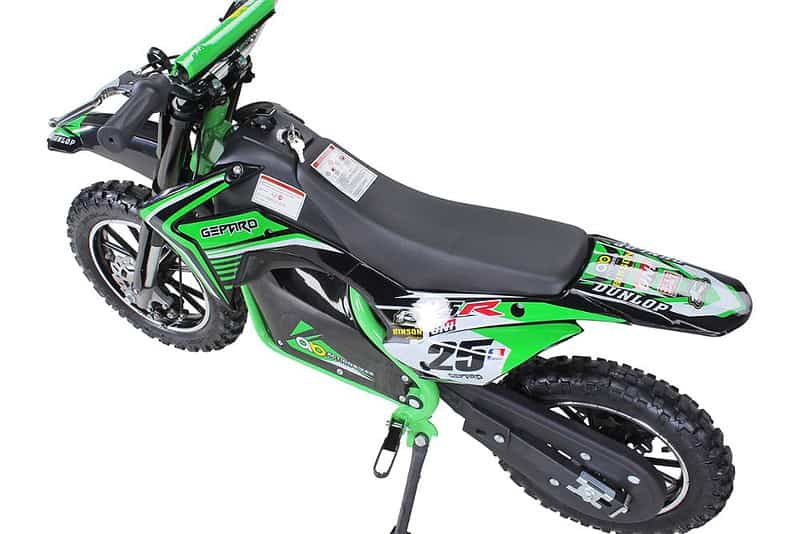 Moto Electrique Enfant "Mini Moto Cross Vert 500W" – Image 4