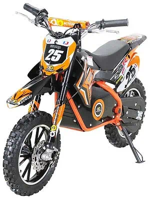 Moto Electrique Enfant "Mini Moto Cross Orange 500W"
