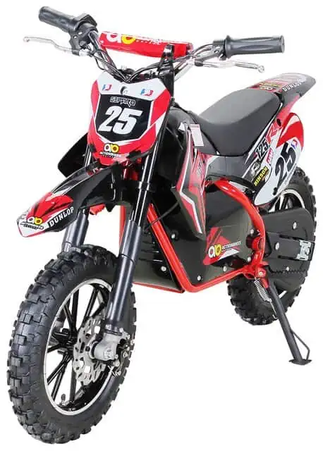 Moto Electrique Enfant "Mini Moto Cross Rouge 500W"
