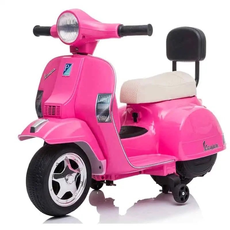 Moto Electrique Enfant "Scooter Rose Barbie"
