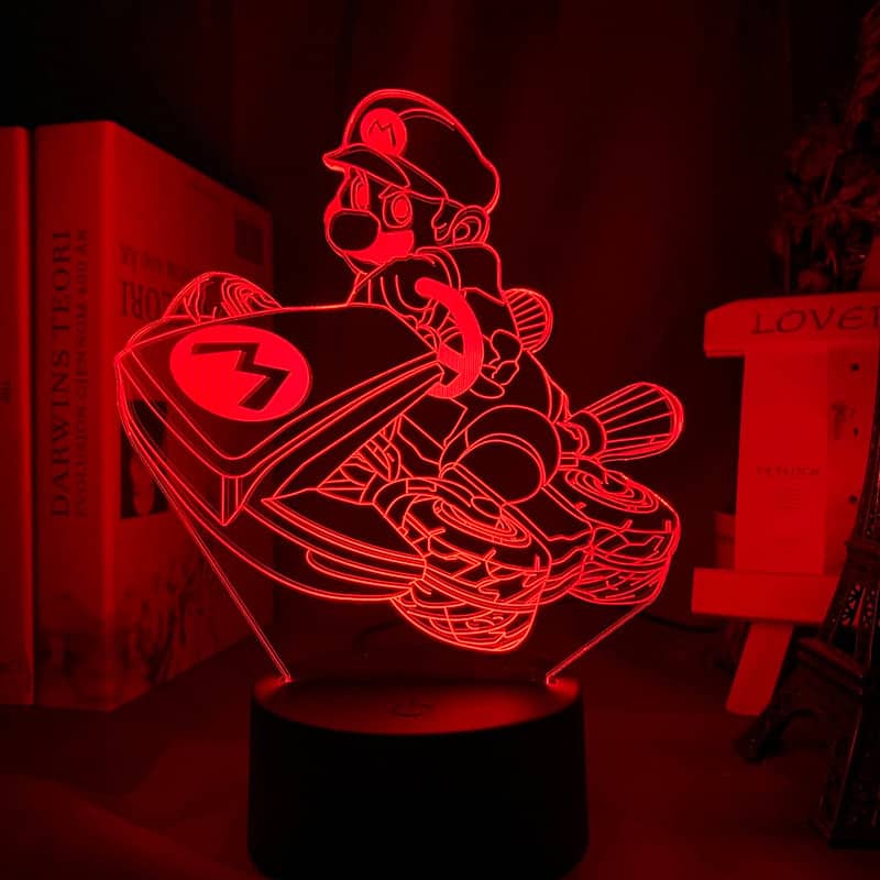 Veilleuse Voiture Lampe 3D Mario Kart – Image 5