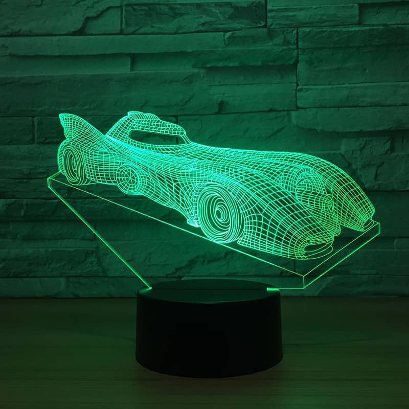 Veilleuse Voiture Lampe 3D Batmobile – Image 5