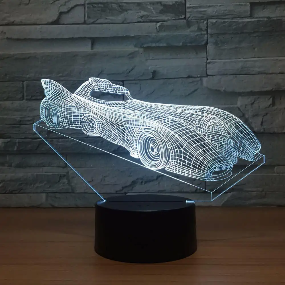 Veilleuse Voiture Lampe 3D Batmobile – Image 6