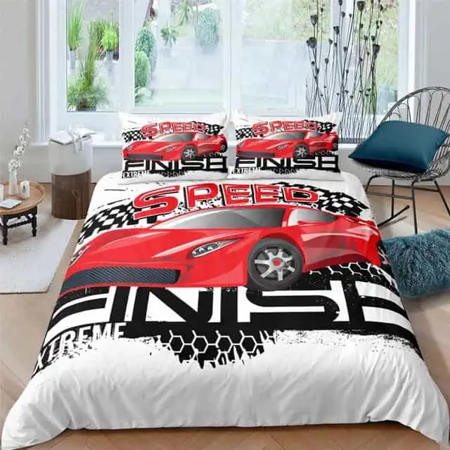 Parure De Lit Voiture De Course
