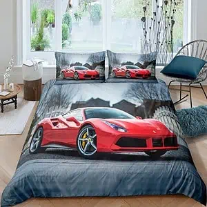 Housse De Couette Voiture De Sport