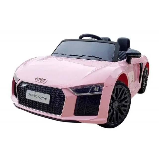 Voiture Electrique Bebe Rose 2 Places Audi R8 – Image 3