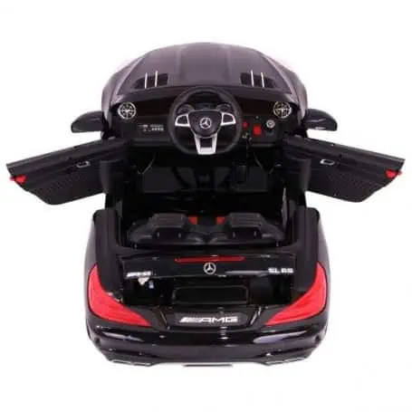 Voiture Electrique Enfant Mercedes Sl65 Amg 2 Places Noire – Image 3