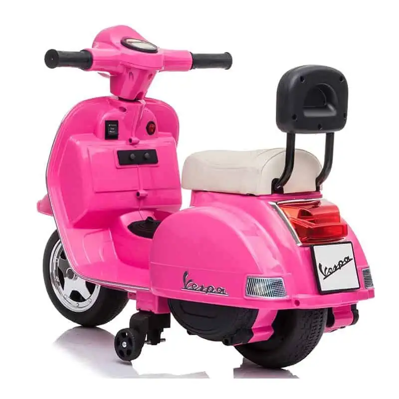 Moto Electrique Enfant "Scooter Rose Barbie" – Image 2