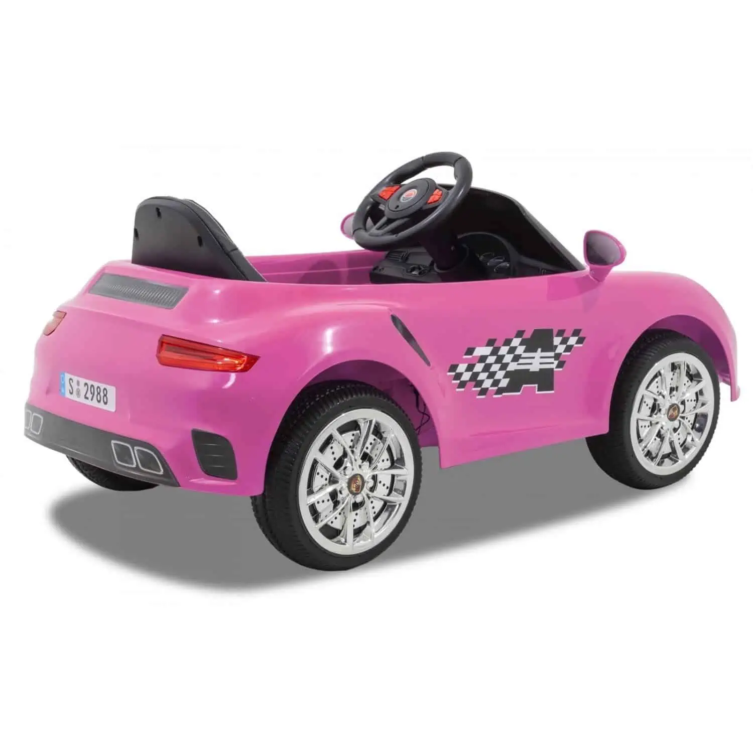 Voiture Electrique Bebe 6V Rose – Image 2