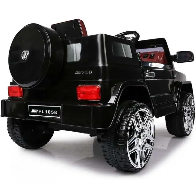 Voiture Electrique Enfant 4X4 Noir – Image 2