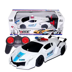 Voiture Télécommandée Bébé Police