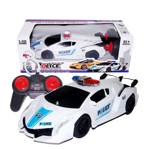 Voiture Télécommandée Bébé Police