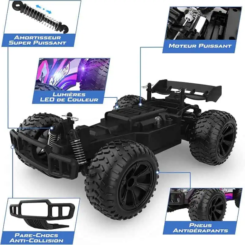 Voiture Télécommandée Fille Rechargeable – Image 2