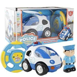 Voiture Télécommandée Bébé Policier