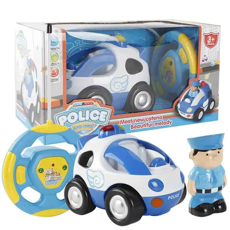 Voiture Télécommandée Bébé Policier